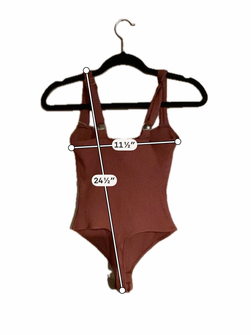 Free People Intimately Bodysuit S Brown In The City Underwire Ribbed Corset Top - Picture 9 of 11